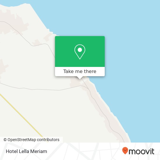 Hotel Lella Meriam map