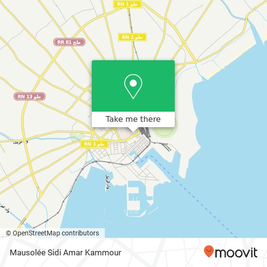Mausolée Sidi Amar Kammour map