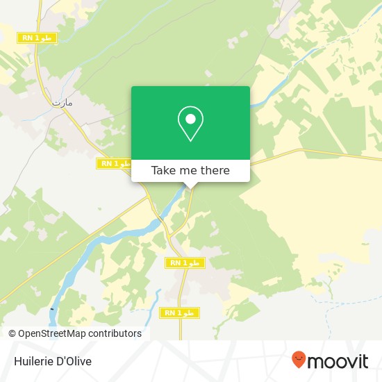 Huilerie D'Olive map