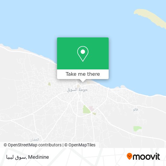 سوق ليبيا map