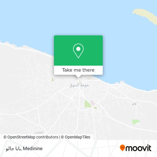 بابا جالو map