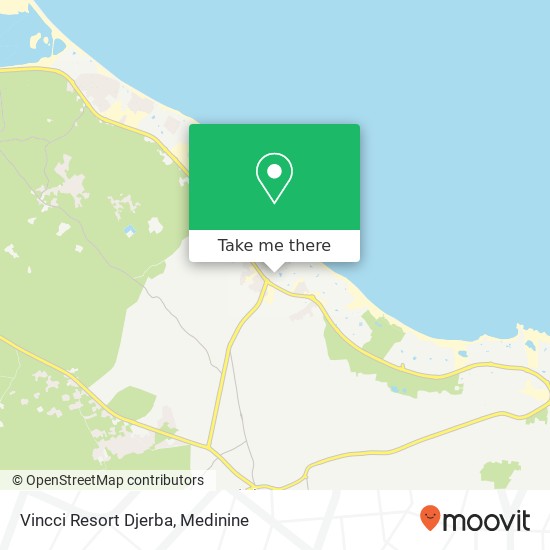 Vincci Resort Djerba map