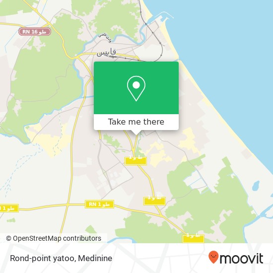 Rond-point yatoo map