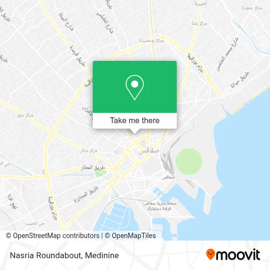 Nasria Roundabout map