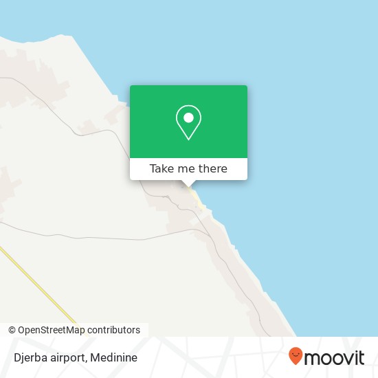 Djerba airport map