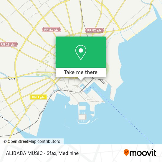 ALIBABA MUSIC - Sfax plan