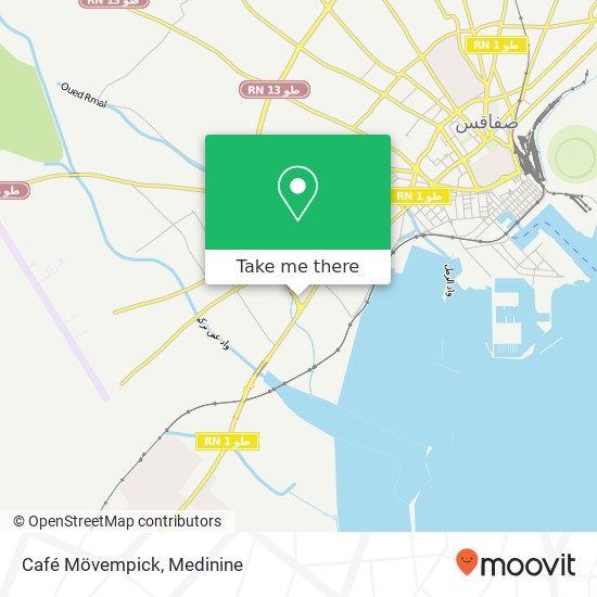 Café Mövempick map