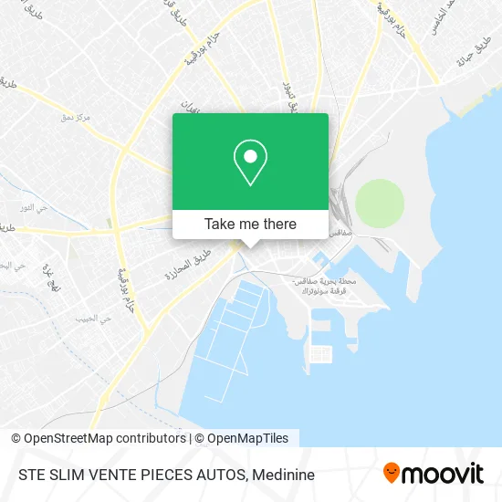 STE SLIM VENTE PIECES AUTOS map