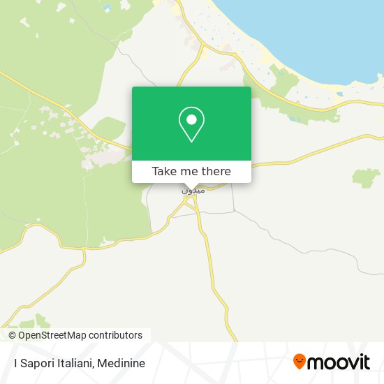 I Sapori Italiani map
