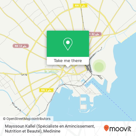 Mayssoun Kallel (Spécialiste en Amincissement, Nutrition et Beauté) map