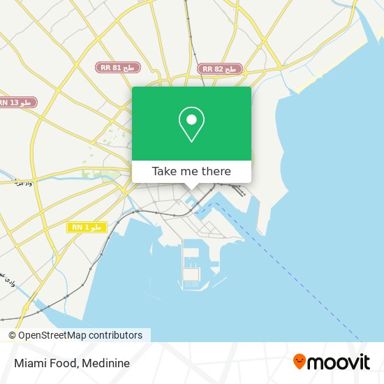 Miami Food map