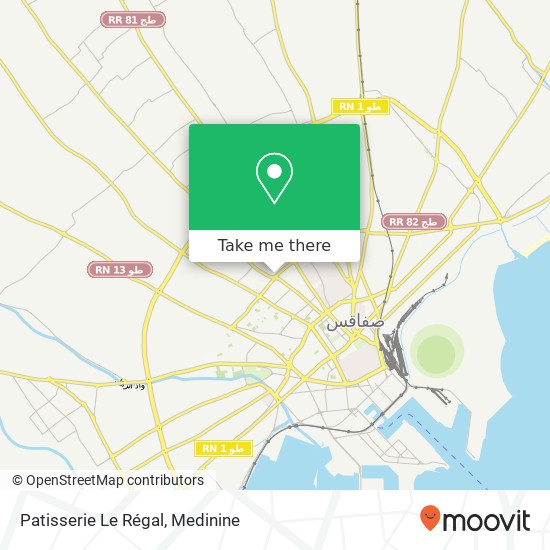 Patisserie Le Régal map