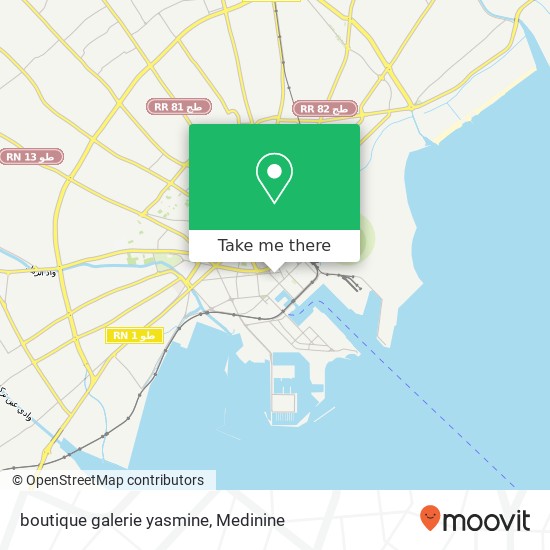 boutique galerie yasmine map