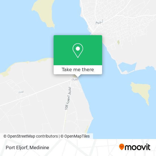 Port Eljorf map