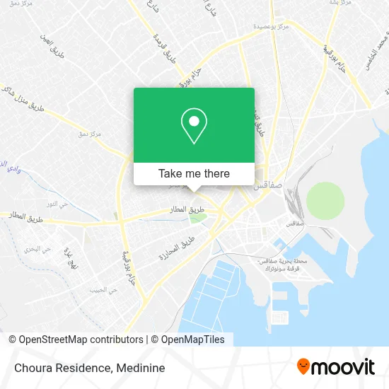 Choura Residence map