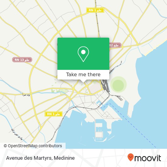 Avenue des Martyrs map