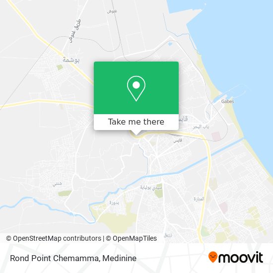 Rond Point Chemamma map