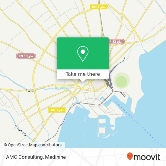 AMC Consulting map