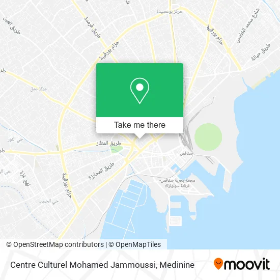 Mohamed Jammoussi Cultural Center map