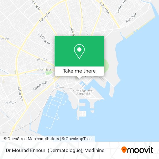 Dr Mourad Ennouri (Dermatologue) map