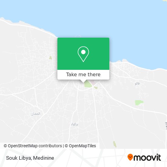 Souk Libya map