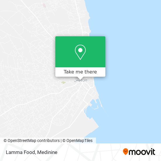 Lamma Food map