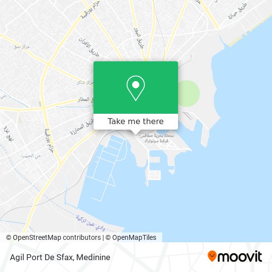 Agil Port De Sfax plan