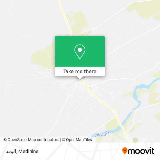 Al Wafed map