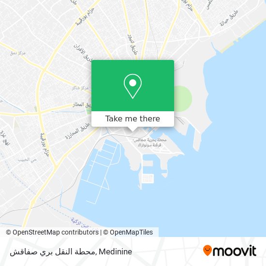 محطة النقل بري صفاقش map