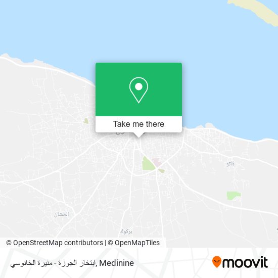 ابتخار الجوزة - منيرة الخانوسي map