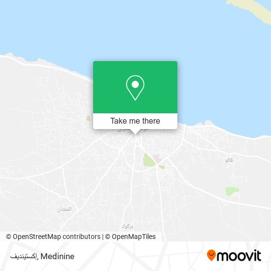 إكستينديف map