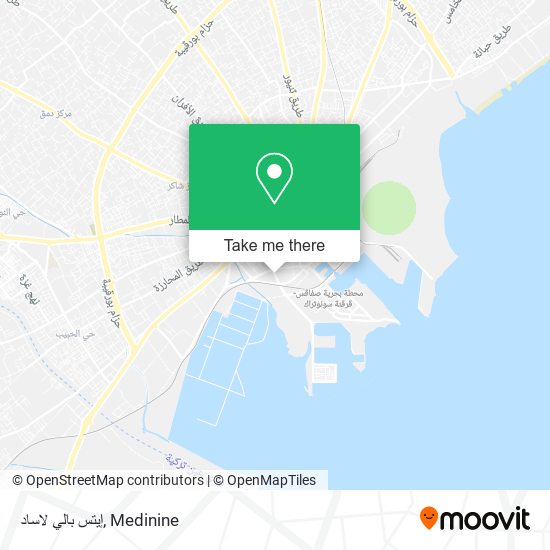 إيتس بالي لاساد map