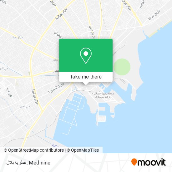 عطرية بلال map