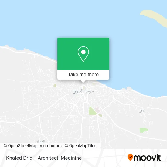 Khaled Dridi - Architect map
