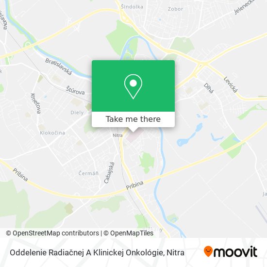 Oddelenie Radiačnej A Klinickej Onkológie map