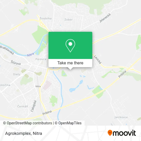 Agrokomplex map