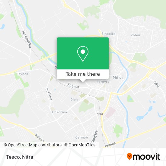 Tesco map