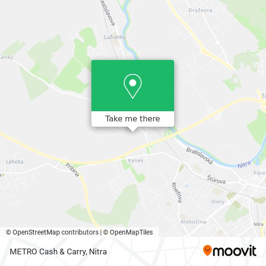 METRO Cash & Carry map