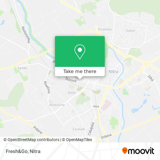 Fresh&Go map