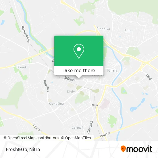 Fresh&Go map
