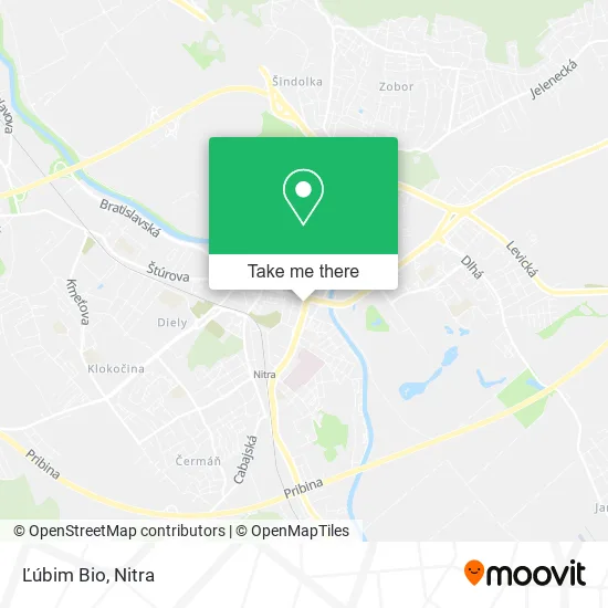 Ľúbim Bio map