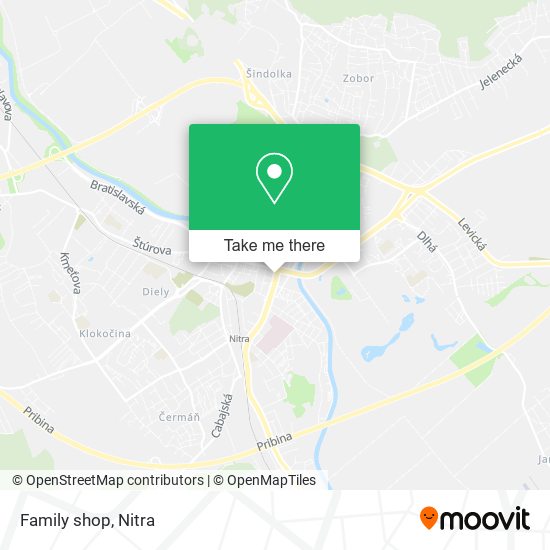 Family shop map