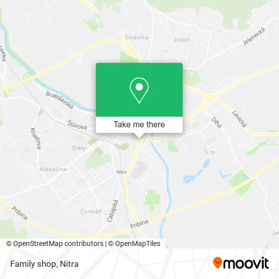 Family shop map
