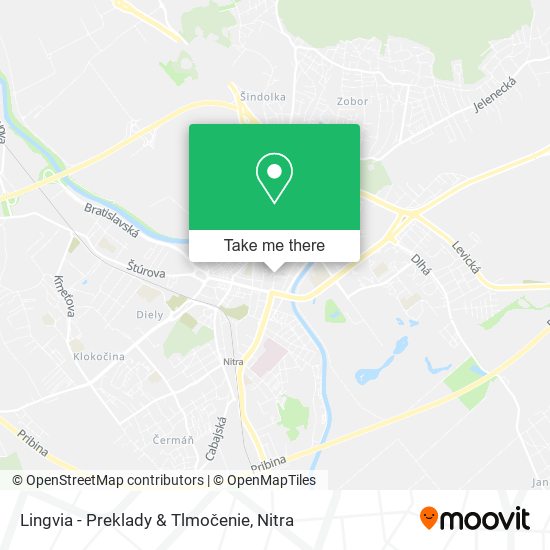 Lingvia - Preklady & Tlmočenie map