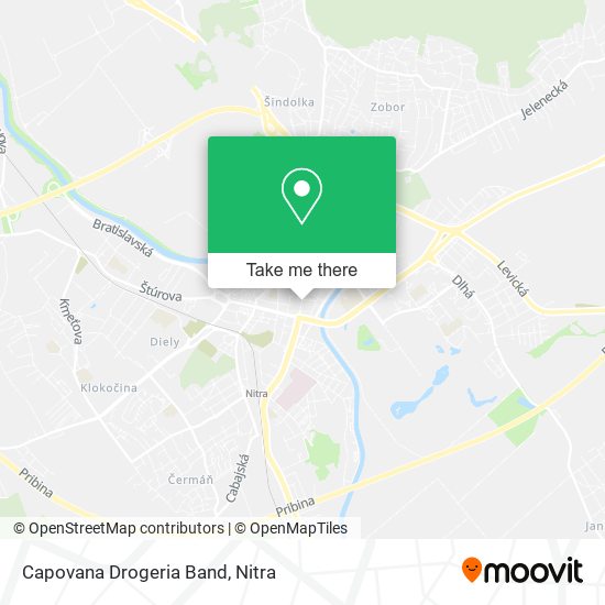 Capovana Drogeria Band map