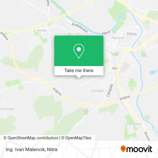Ing. Ivan Malencik map