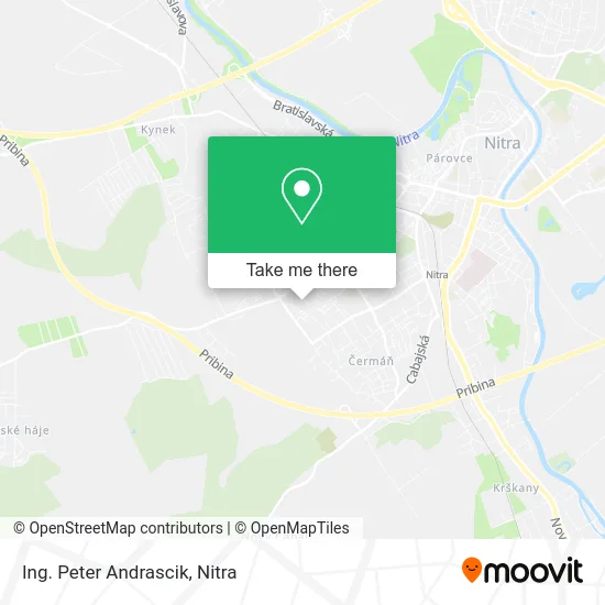 Ing. Peter Andrascik map