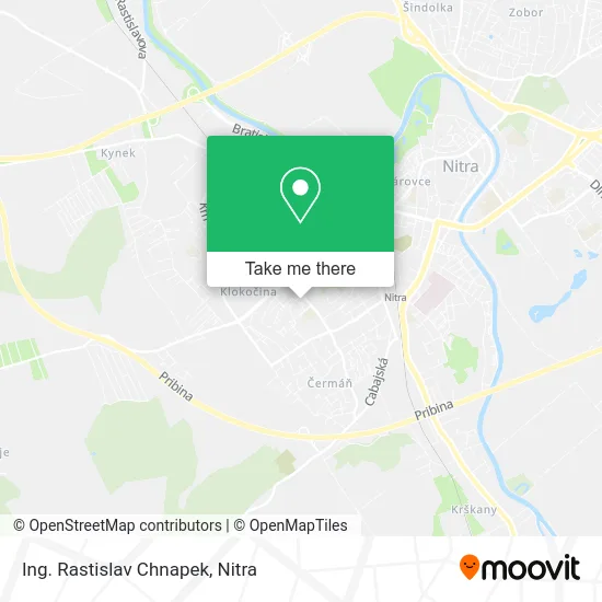 Ing. Rastislav Chnapek map