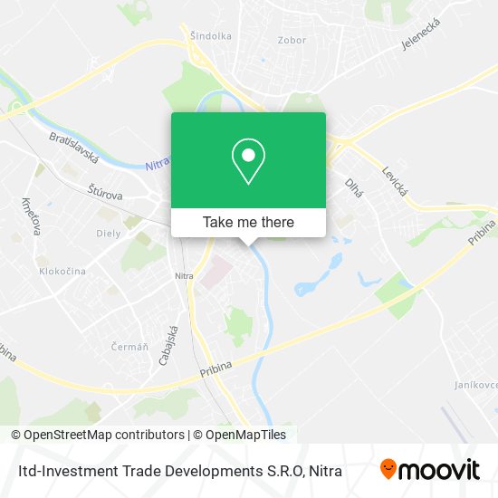 Itd-Investment Trade Developments S.R.O map