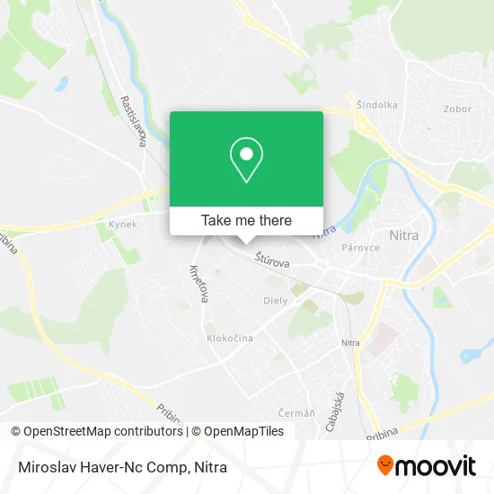 Miroslav Haver-Nc Comp map